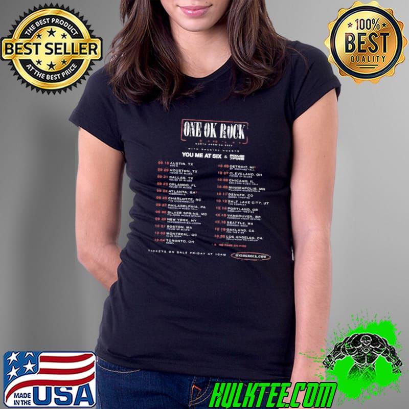 North America 2022 Tour One Ok Rock Shirt