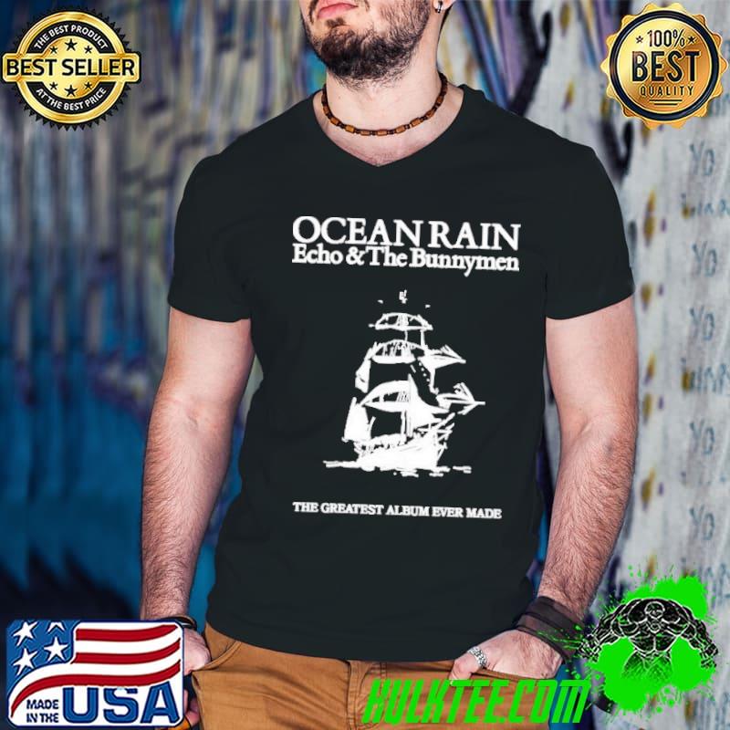 Ocean Rain Echo & The Bunnymen The Great Album Ever Made s Guys V Neck Ocean Rain Echo & The Bunnymen The Great Album Ever Made s Guys V Neck