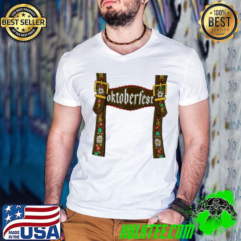 Oktoberfest Lederhosen costume cute german bavarian shirt
