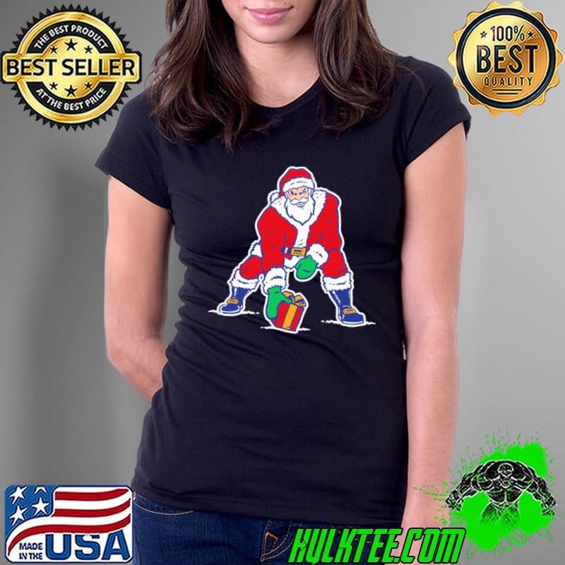 Old School Patriots Santa Logo Shirt
