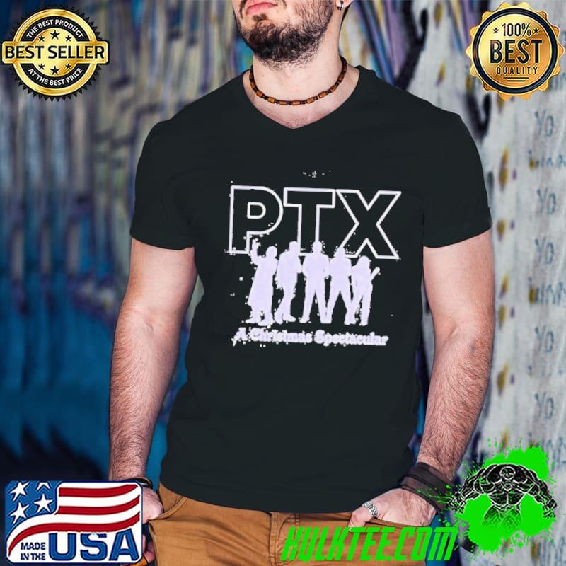 Ptx Silhouette A Christmas Spectacular Shirt Guys V Neck Ptx Silhouette A Christmas Spectacular Shirt Guys V Neck