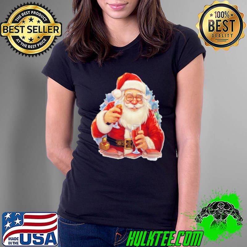Santa Christmas Cheer Champain shirt