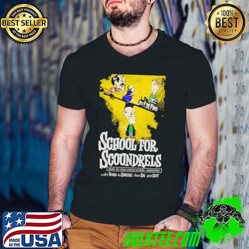School For Scoundrels Shirt Guys V Neck School For Scoundrels Shirt Guys V Neck