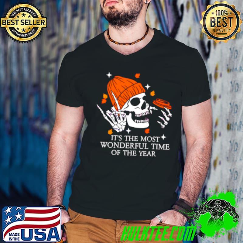 Skeleton coffee it’s the most wonderful time of the year shirt