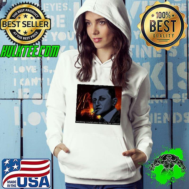 Smoking could also be cure for cancer art design s Hoodie Smoking could also be cure for cancer art design s Hoodie