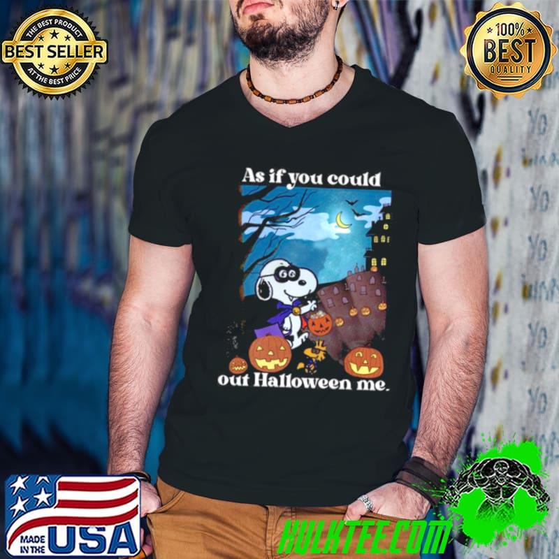 Snoopy And Woodstock As If You Could Out Halloween Me s Guys V Neck Snoopy And Woodstock As If You Could Out Halloween Me s Guys V Neck