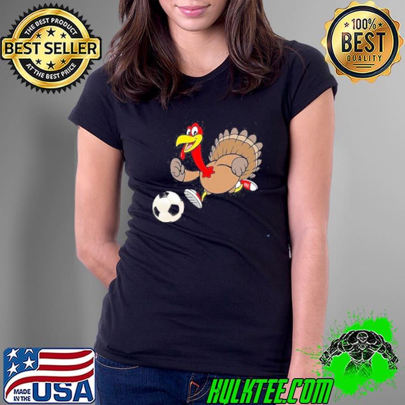 Soccer Thanksgiving Turkey Shirt