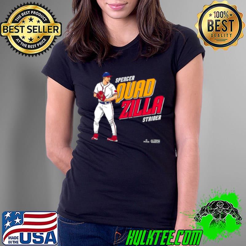 Spencer Strider Quadzilla MLBPA 2023 Shirt Ladies Tee Spencer Strider Quadzilla MLBPA 2023 Shirt Ladies Tee