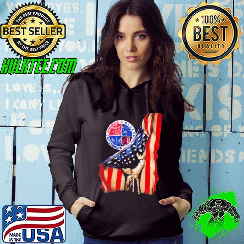 st. louis cardinals st. louis blues st. louis battlehawks st. louis city sc logo st. louis city flag us s Hoodie st. louis cardinals st. louis blues st. louis battlehawks st. louis city sc logo st. louis city flag us s Hoodie