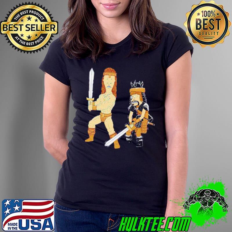 Stupid Barbarians cartoon shirt