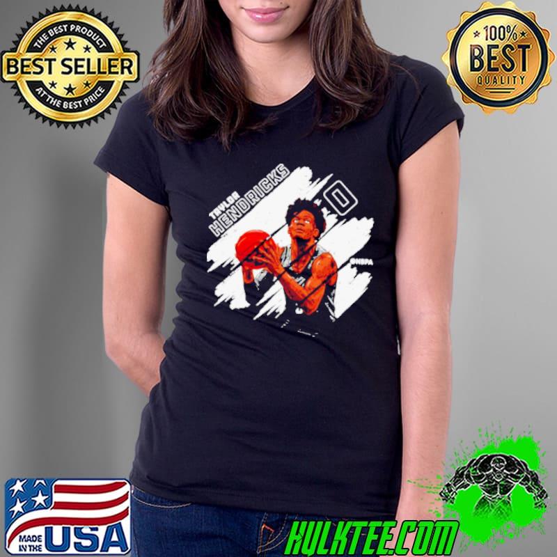 Taylor Hendricks Utah Stripes basketball shirt