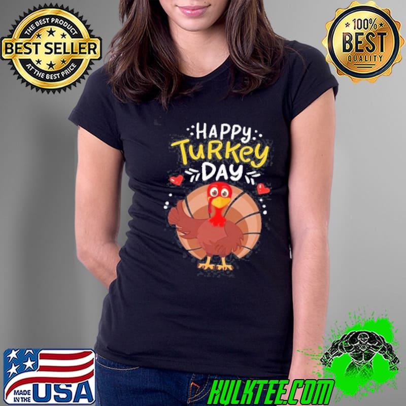 Thanks giving happy turkey day shirt