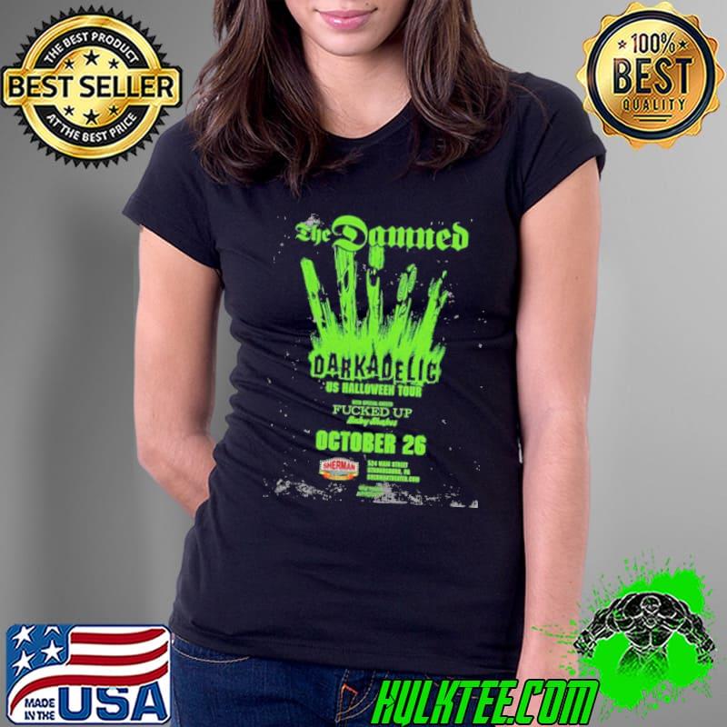The Damned Darkadelic Us Halloween Tour With Special Guest Baby Shakes October 26 2023 shirt