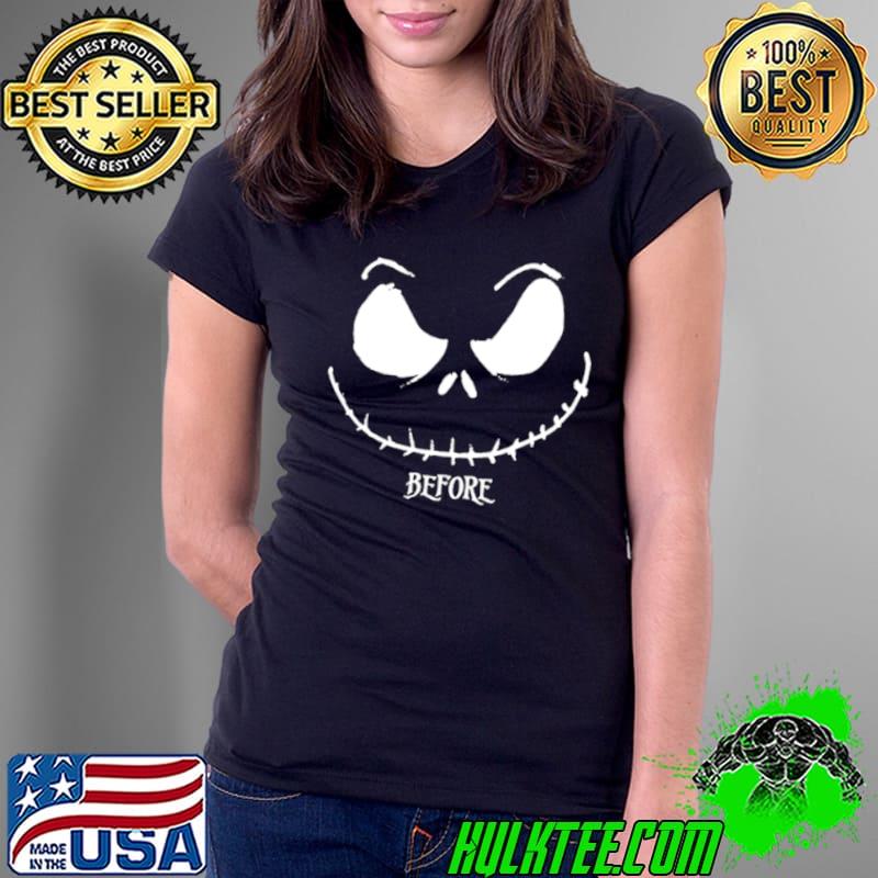 The nightmare before Christmas Jack face shirt The nightmare before Christmas Jack face shirt