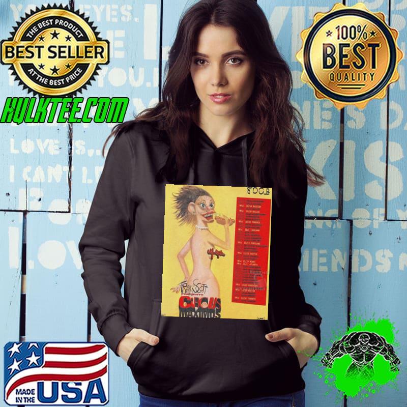 Travis Scott Presents Circus Maximus Tour 2023 Poster Dates Shirt Hoodie Travis Scott Presents Circus Maximus Tour 2023 Poster Dates Shirt Hoodie