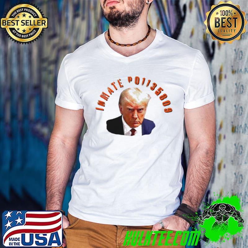 Trump Inmate P01135809 s Guys V Neck Trump Inmate P01135809 s Guys V Neck