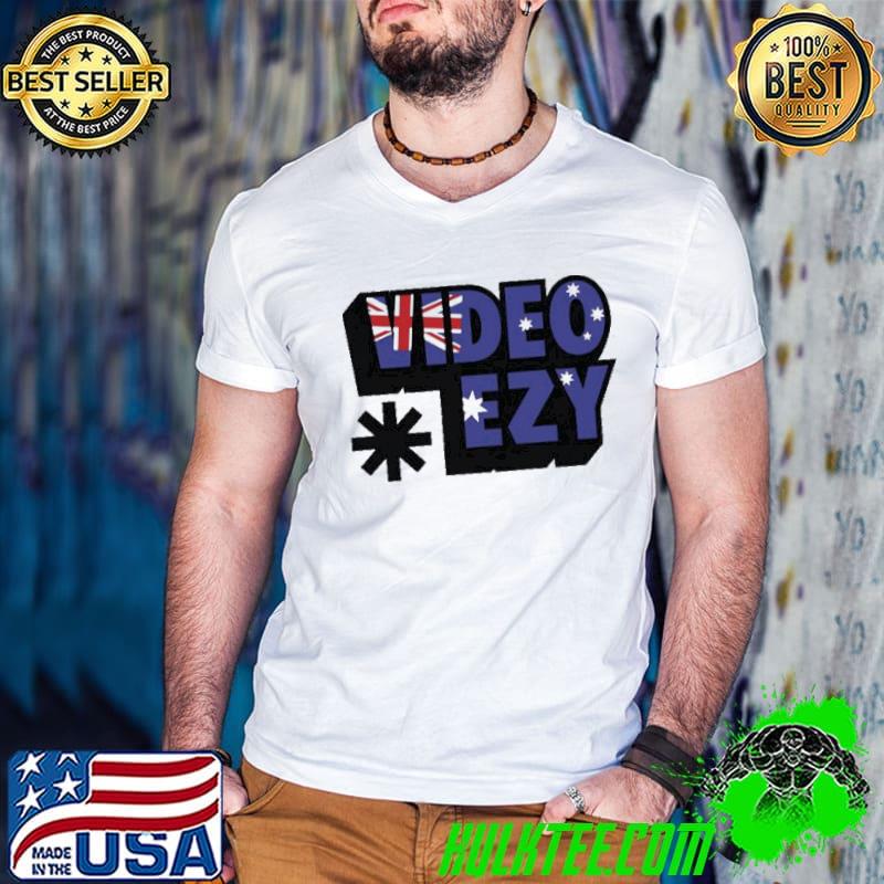 Video Ezy Aussie Flag shirt