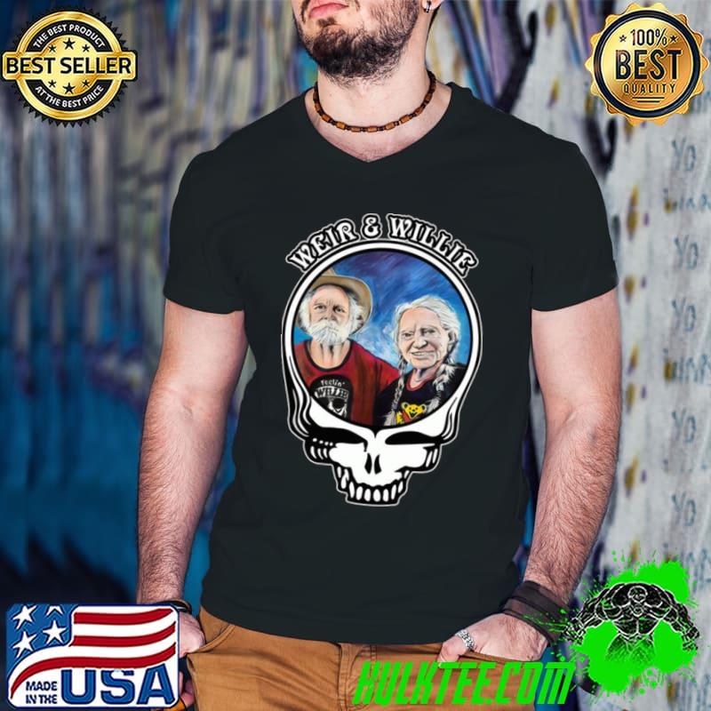 Weir & Willie Grateful Dead shirt