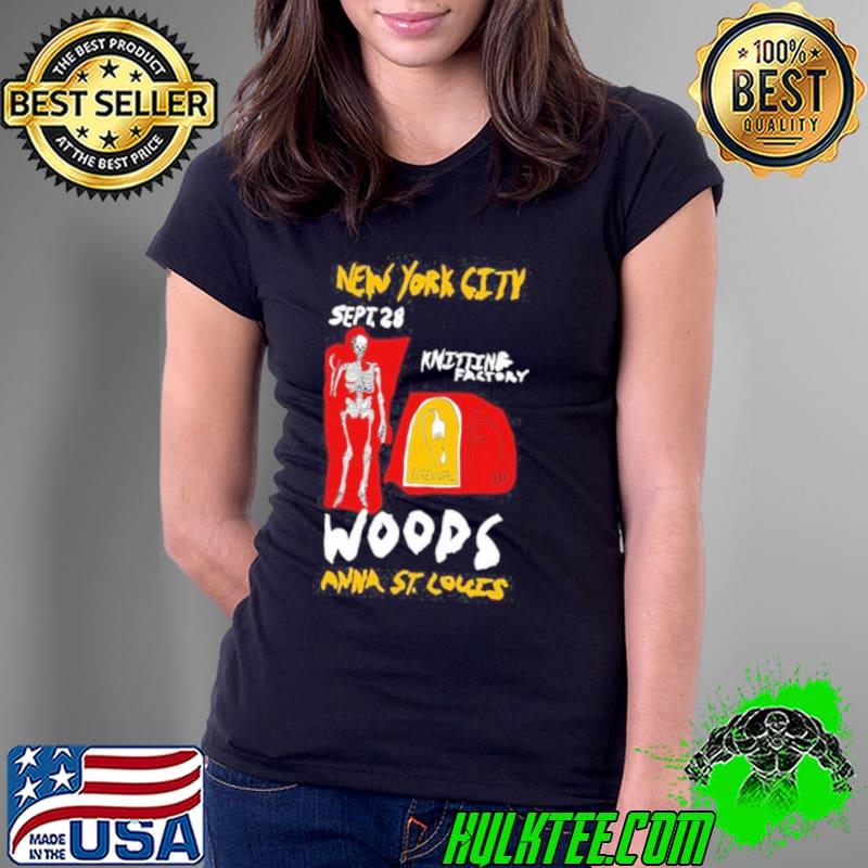 Woods Anna St. Louis Knitting Factory Baker Falls in New York Event Poster Sept 28 2023 Shirt