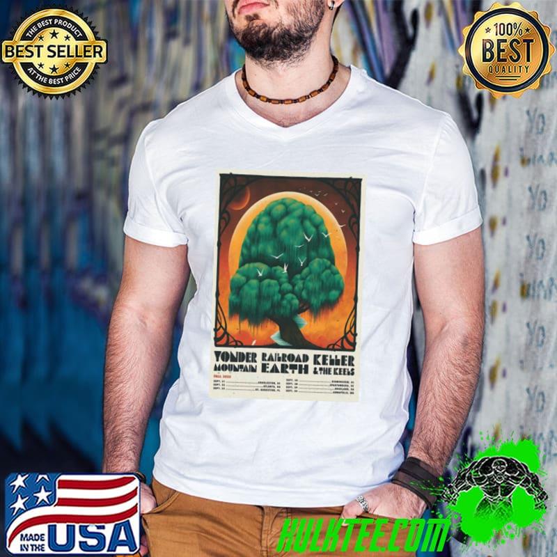 Yonder Railroad Keller Fall Tour 2023 Poster Shirt