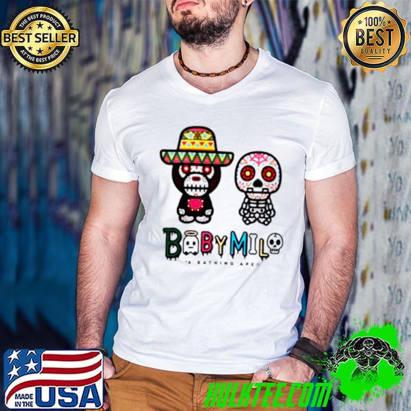 A bathing ape Halloween baby milo shirt