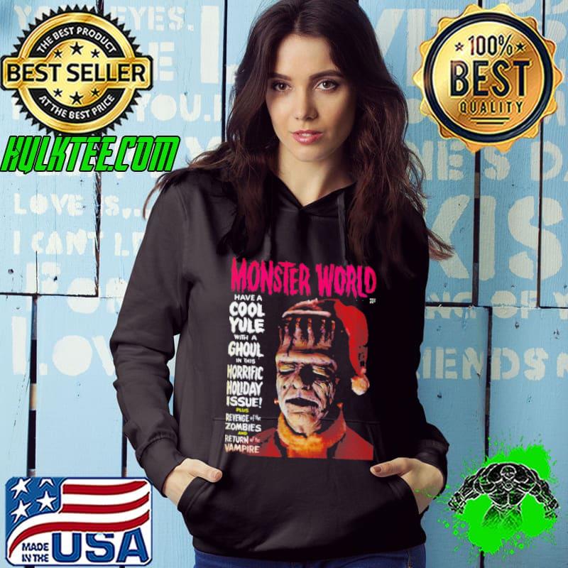 Another Great Monster World Magazine Christmas Cover s Hoodie Another Great Monster World Magazine Christmas Cover s Hoodie