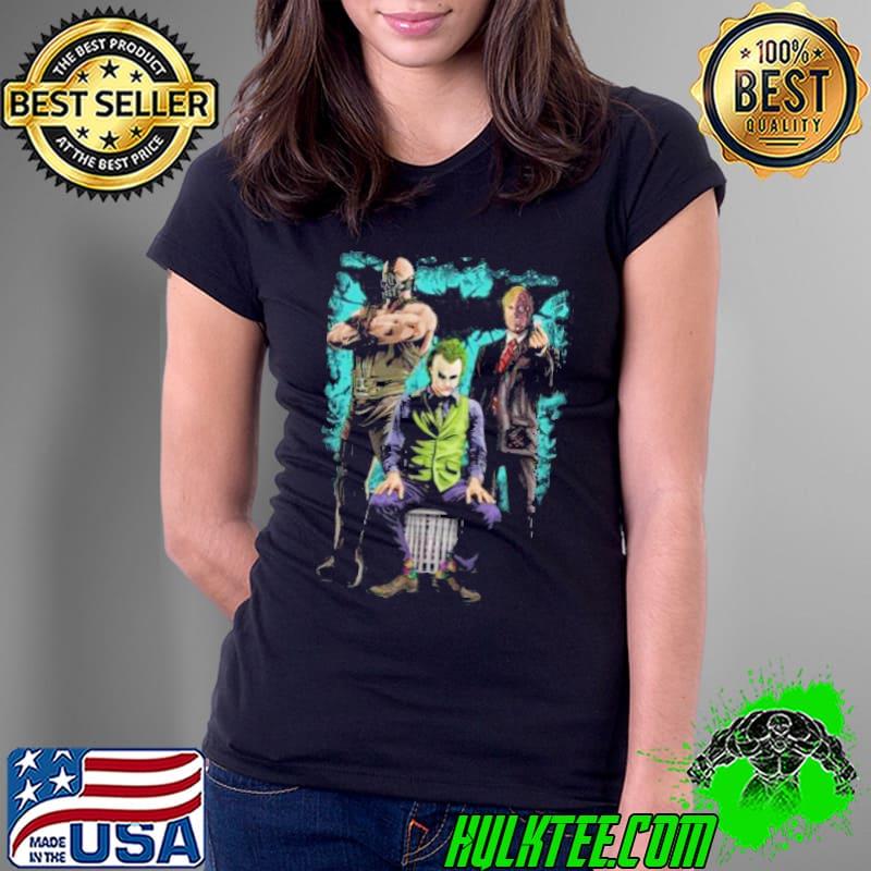 Batman UNITED ENEMIES Shirt Ladies Tee Batman UNITED ENEMIES Shirt Ladies Tee