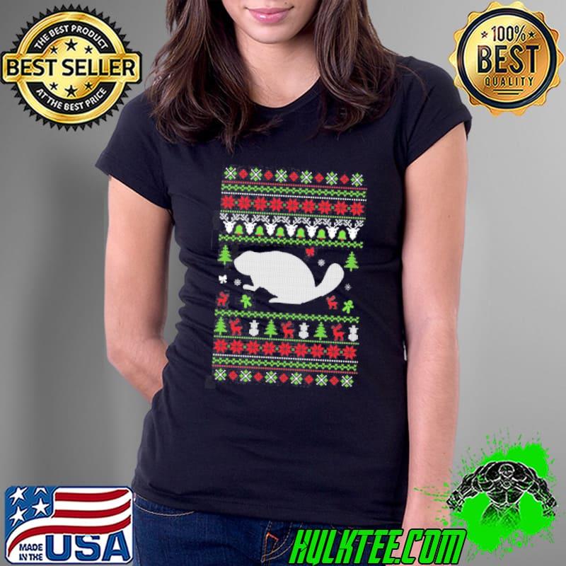 Beaver Xmas Ugly Shirt
