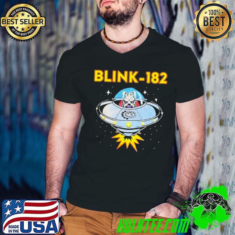 Blink-182 Ufo World Tour 2023 Shirt Guys V Neck Blink-182 Ufo World Tour 2023 Shirt Guys V Neck