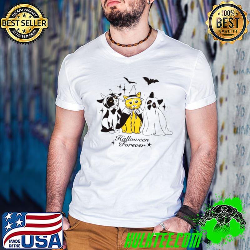 Cats Halloween forever shirt