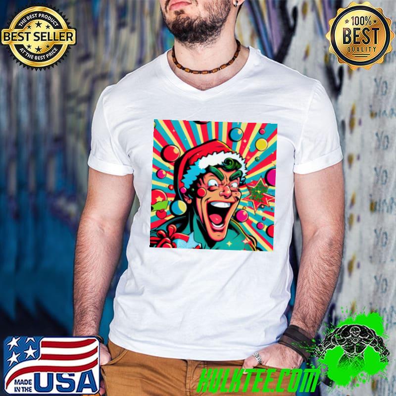 Christmas Crazy Superhero shirt