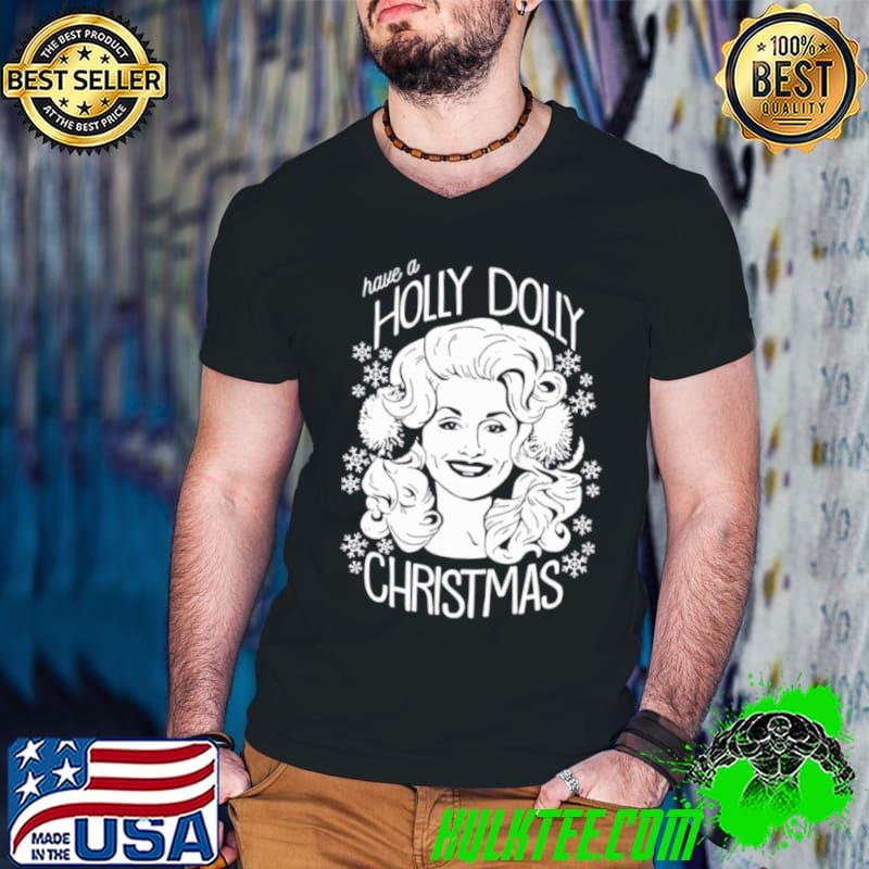 Christmast Holly Dolly Parton shirt