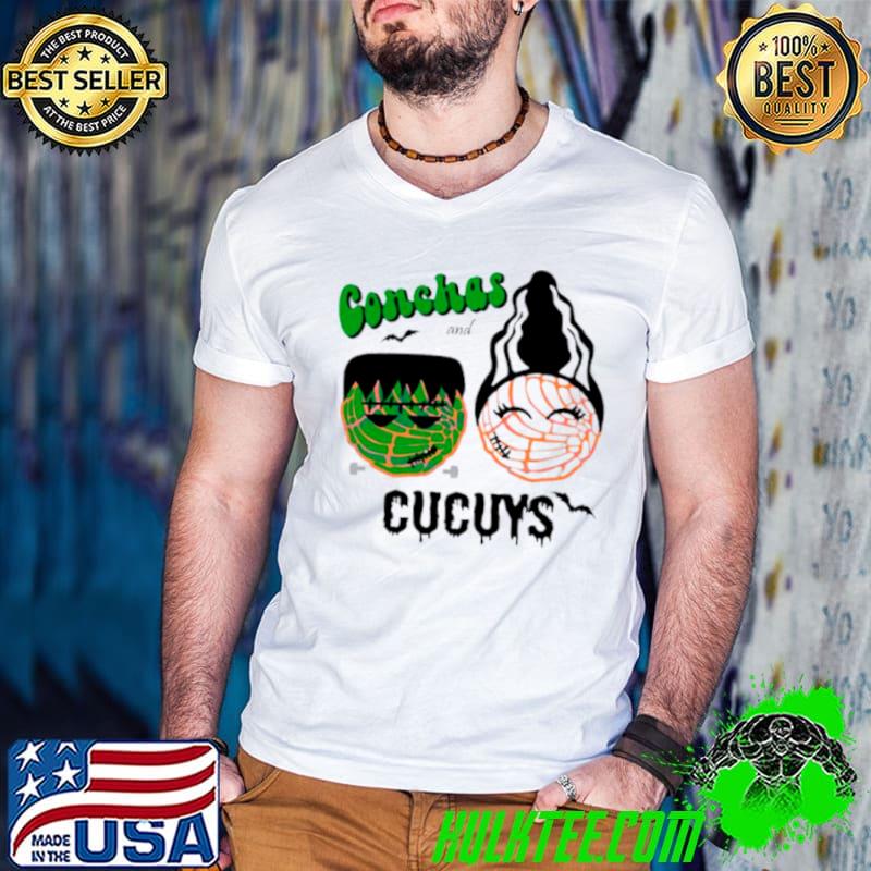 Conchas and Cucuys Frankenstein and Bride of Franken shirt