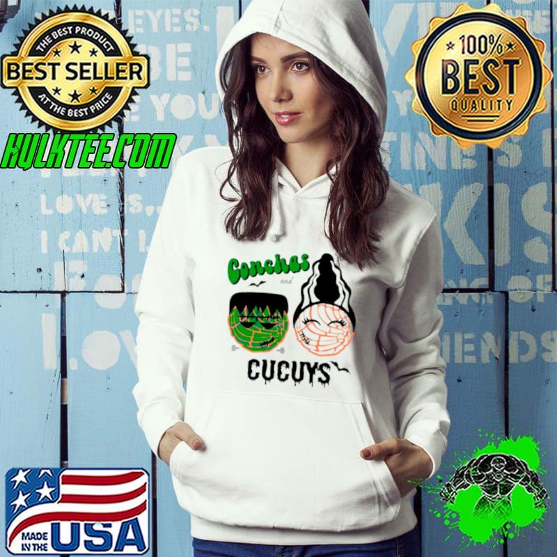 Conchas and Cucuys Frankenstein and Bride of Franken s Hoodie Conchas and Cucuys Frankenstein and Bride of Franken s Hoodie