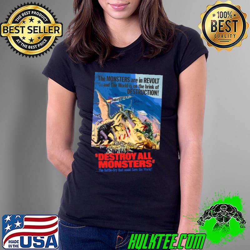 Destroy All Monsters Gift For Fans Halloween shirt