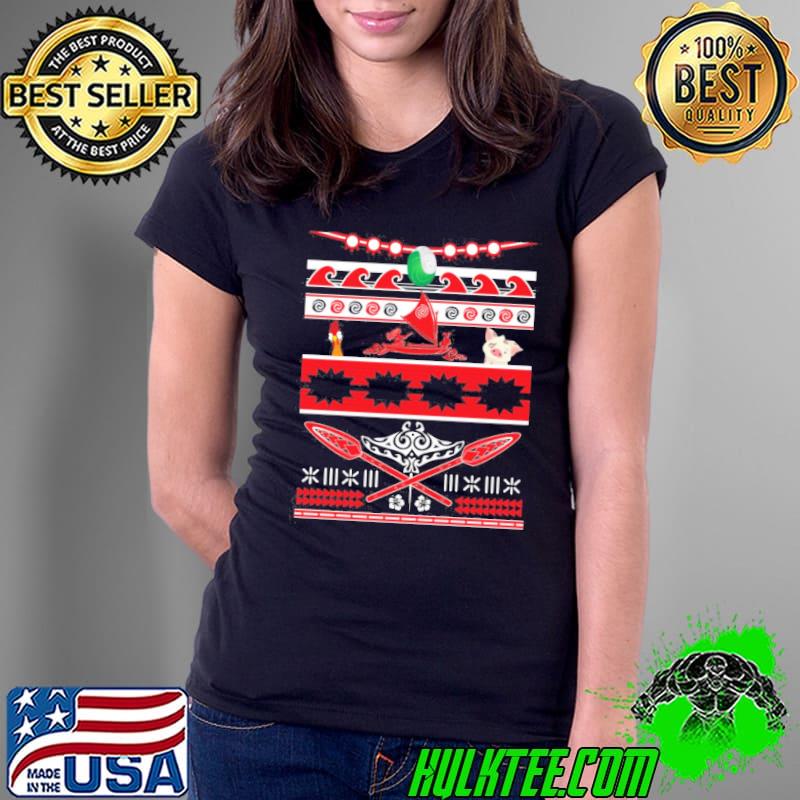 Disney Moana Christmas Ugly Shirt