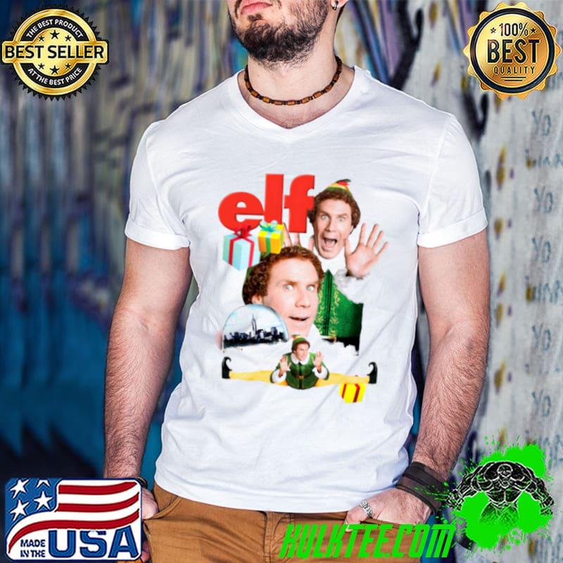 Elf Collage Christmas shirt