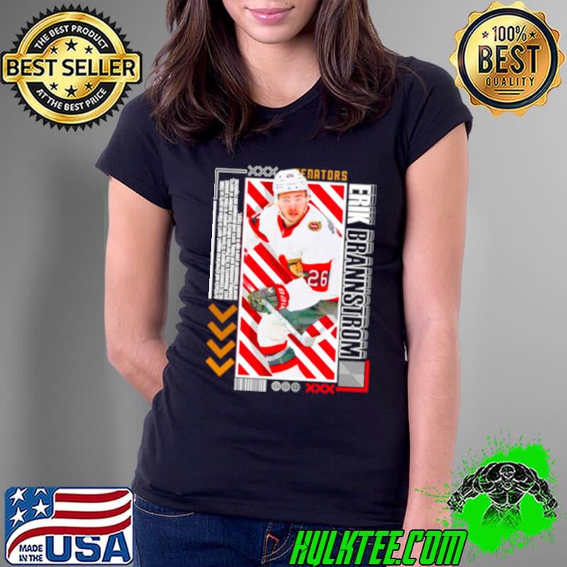 Erik Brannstrom Hockey Paper Poster Senators shirt