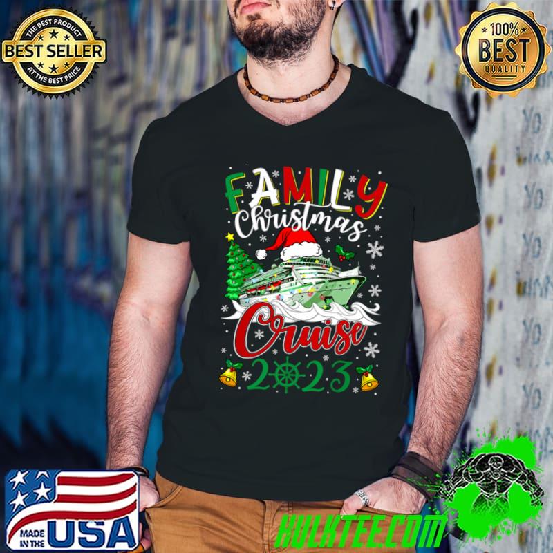 Family Christmas Cruise 2023 Merry Cruisemas Boat Trip xmas T-Shirt