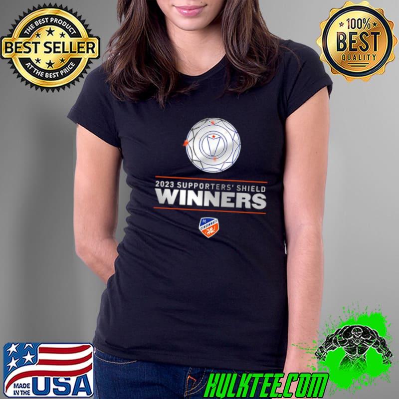 FC Cincinnati 2023 Supporters’ Shield Winners MLS 2023 Cup Playoffs Shirt FC Cincinnati 2023 Supporters’ Shield Winners MLS 2023 Cup Playoffs Shirt