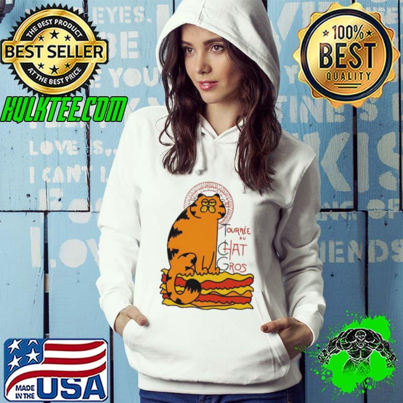 Garfield tournee chat gros s Hoodie Garfield tournee chat gros s Hoodie