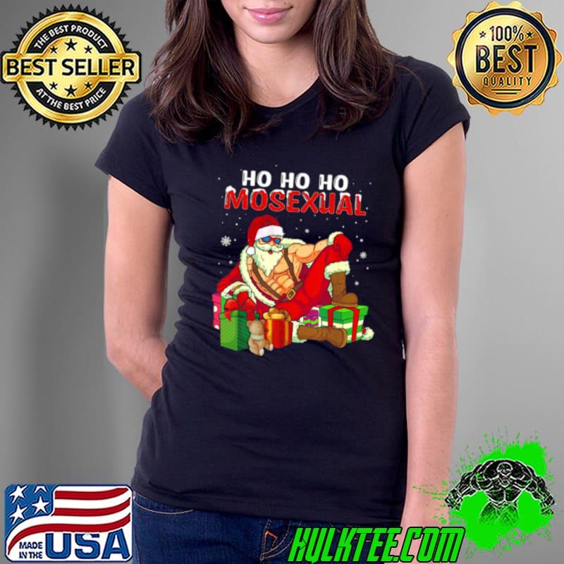 Ho Ho Ho Mosexual Gay Santa Lgbt Funny Gay shirt