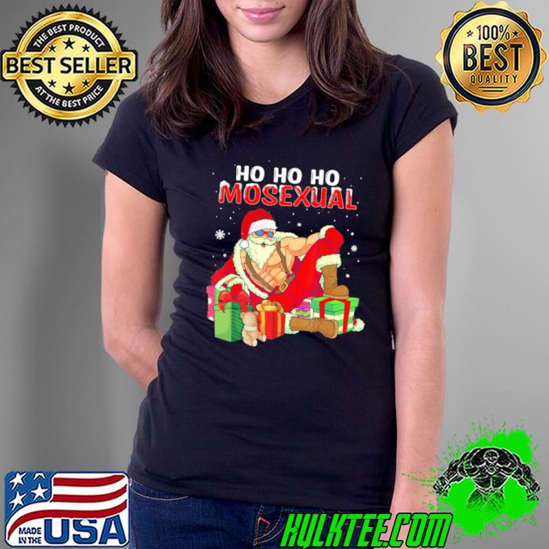 Ho Ho Ho Mosexual Gay Santa Lgbt Shirt