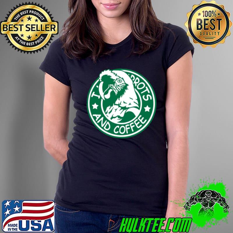 I Love Parrots & Coffee V12 shirt I Love Parrots & Coffee V12 shirt