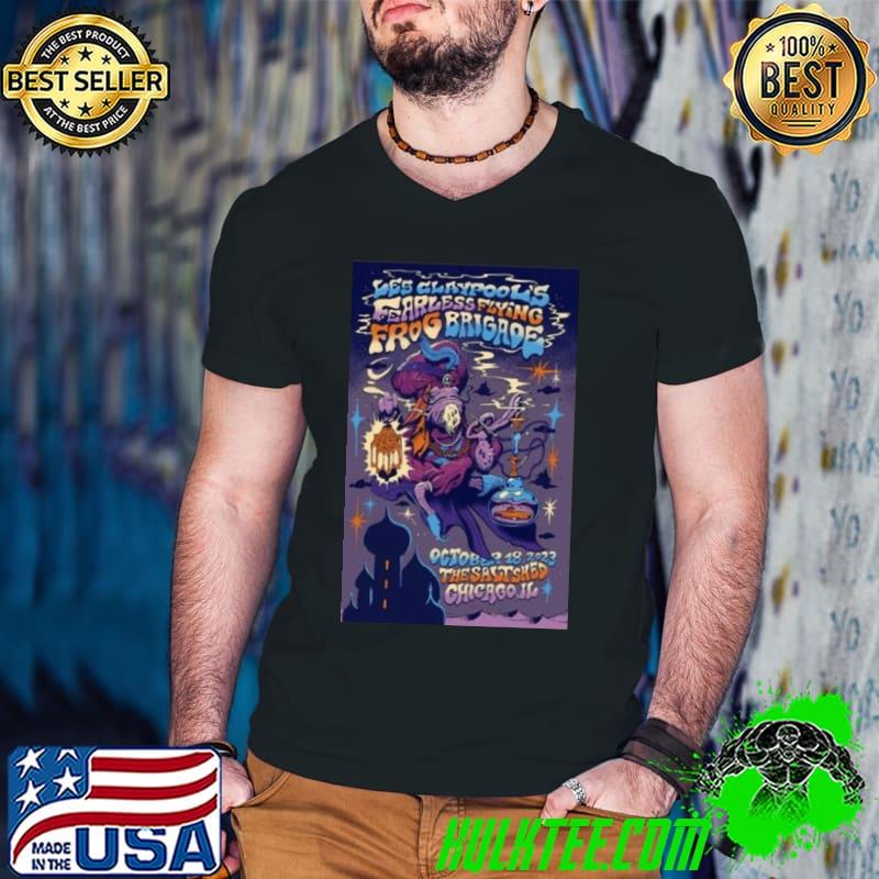 Les Claypool’s Fearless Flying Frog Brigade October 2023 The Salt Shed Chicago, IL Shirt