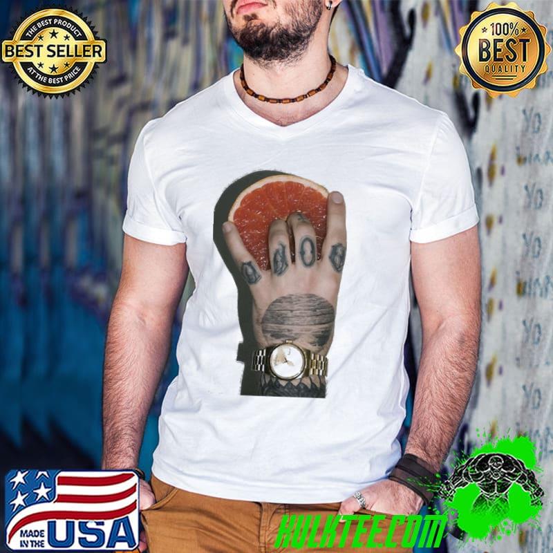Mac Miller Fingers Grapefruit Shirt