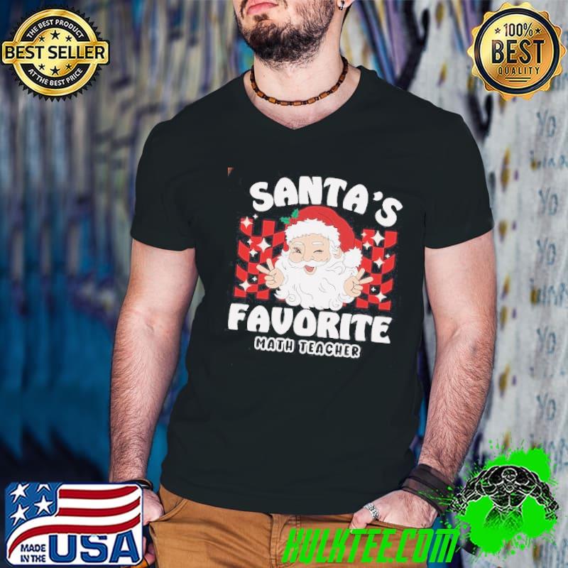 Math Teacher Christmas Shirt Guys V Neck Math Teacher Christmas Shirt Guys V Neck