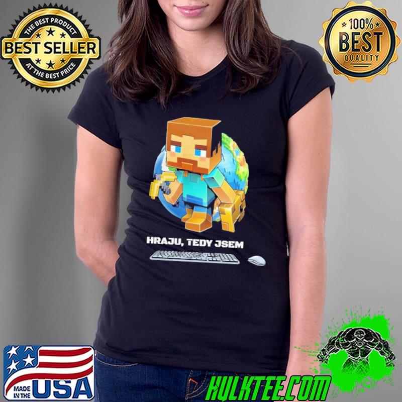 Minecraft pánské tričko hraju tedy jsem Shirt Minecraft pánské tričko hraju tedy jsem Shirt