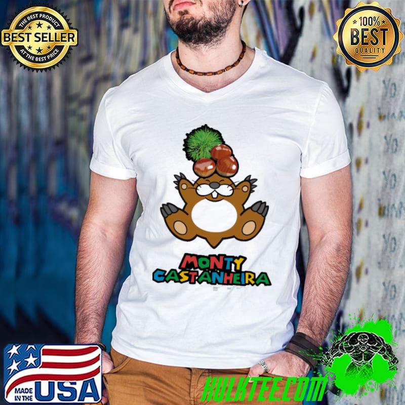 Monty Castanheira Mario Kart Monty Mole Shirt