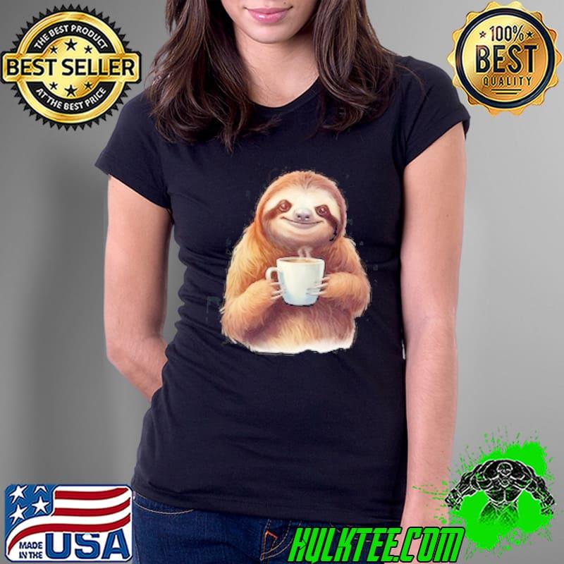Morning Coffee Sloth shirt